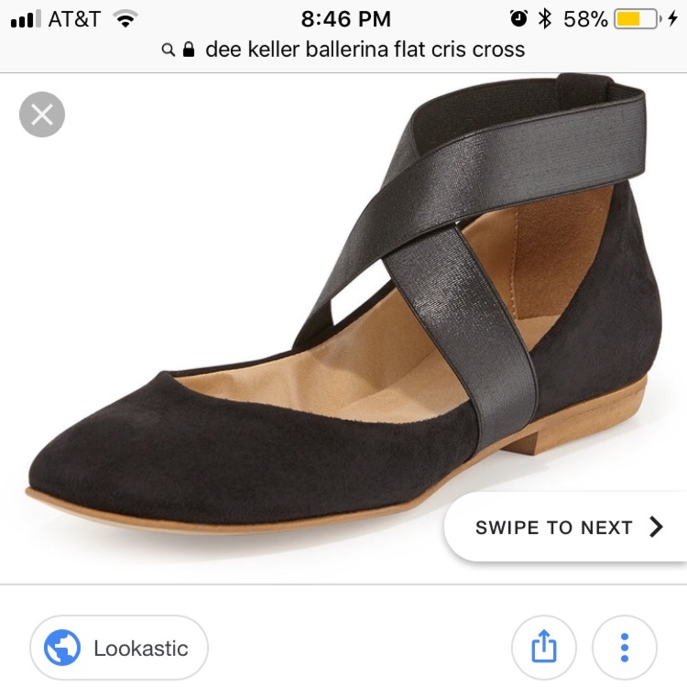 Dee Keller CrissCross Ballerina Flats